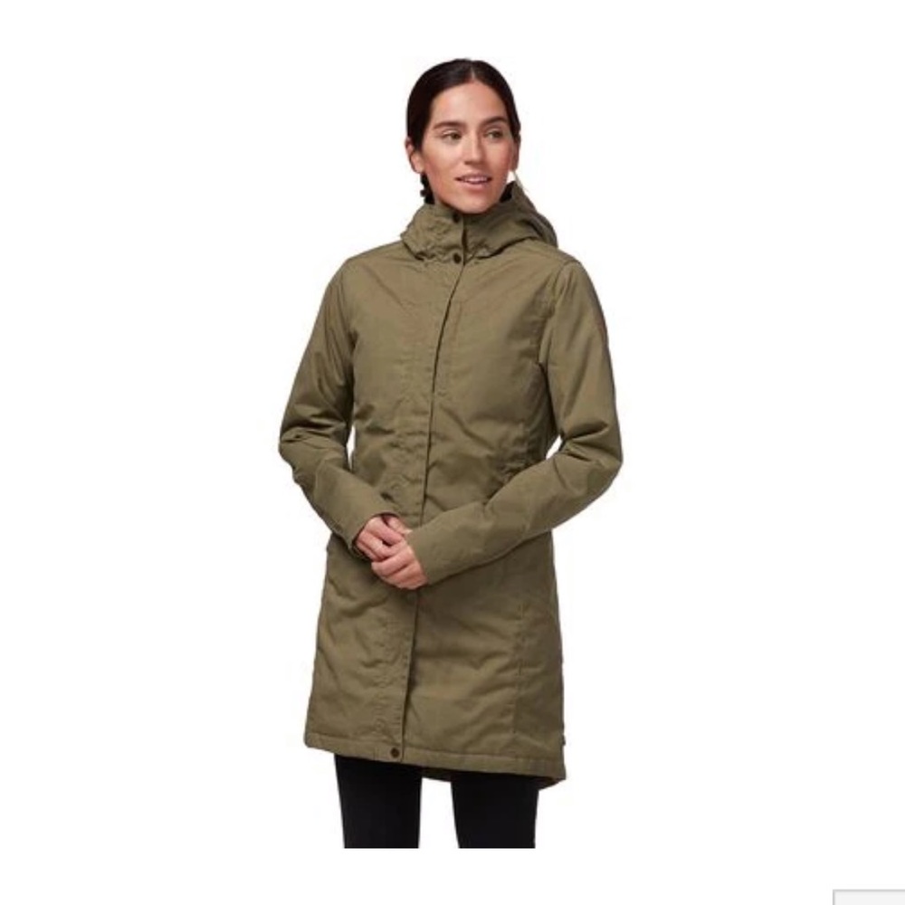 Fjallraven Kiruna Padded Parka size small - sage green